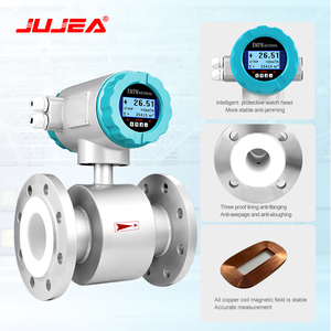 挿入磁気水流量計導電性液体牛乳下水挿入電磁流量計 - Product Image 6