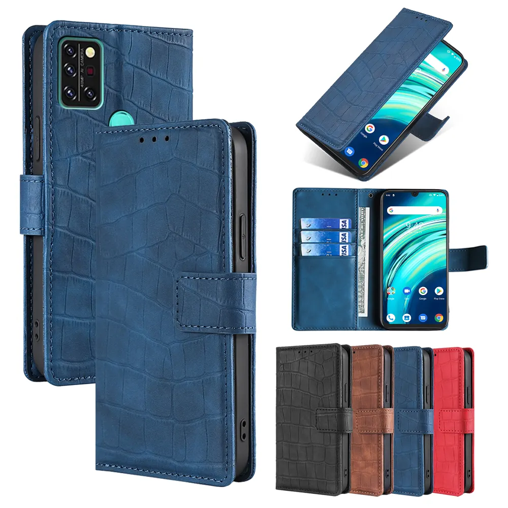 Shockproof Leather Phone Cover Wallet Phone Case for Umidigi A13 A11 A9 A9S A9 X S5 S2 Pro Power 5S 5 3 cover