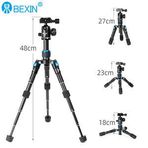 Bexin Mini <b>Tripod</b> Aluminum Alloy 3 Section Twist Lock Portable Digital Camera Stand - Product Image 2