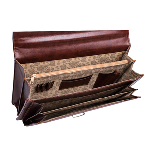 Cuero <span class=keywords><strong>de</strong></span> la Pu bolsas <span class=keywords><strong>de</strong></span> viaje marrón bolso <span class=keywords><strong>de</strong></span> los hombres <span class=keywords><strong>de</strong></span> negocios <span class=keywords><strong>abogado</strong></span> maletín - Product Image 4