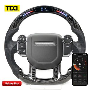 Volante de fibra de carbono TDD LED para Land Rover Range Rover Discovery L550 L494 Sport 2014-2020 4 Runner - Product Image 1