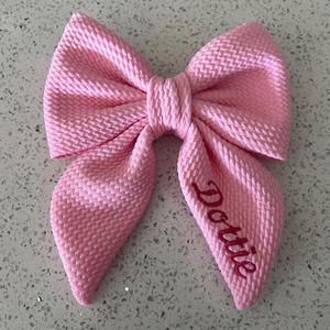 Gepersonaliseerde luxe ecologische corduroy hondenhalsband met wafelstructuur, effen patroon voor Kerstmis, Halloween, winter en lente - Product Image 1