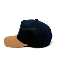 Gorra de Béisbol Personalizada DR Bull Head de 5 Paneles, Bordado de Dos Tonos, Ajustable, Estilo Deportivo Urbano, con Cierre a Presión, para Hombre y Mujer