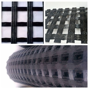 Cường độ cao hai trục sợi thủy tinh nhựa sợi dọc dệt kim <span class=keywords><strong>Polyester</strong></span> geogri Pet geogrid hai trục một trục <span class=keywords><strong>Polyester</strong></span> geogrid cho đường - Product Image 6