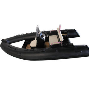 家族に優しい430グラスファイバーリブインフレータブルボート1.2mm厚電気釣りエンターテインメントドリフトリブボートウォータースポーツ - Product Image 3