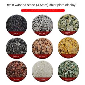 Échantillon gratuit : Revêtement de sol en résine acrylique sans lavage, effet pierre lavée, micro-roche moulée à l'eau, pour intérieur, cour et mur extérieur en <span class=keywords><strong>ciment</strong></span> - Product Image 5