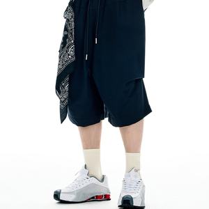 OEM Low MOQ Custom Logo Streetwear Sports <b>Baggy</b> <b>Shorts</b> for <b>Men</b> - Product Image 3