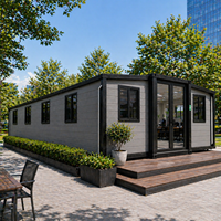 Casa Contenedor Expandible de 20 y 40 Pies, Certificada CE, Aislada, de Acero, para Vivir en Todas las Estaciones