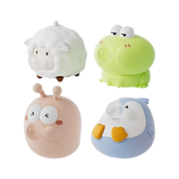 Jouets à bulles en forme de nourriture et d'animaux mignons, hamburger, cola, frites, jouets anti-stress, vente en gros, jouet souple en caoutchouc PU unisexe