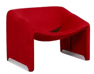 Sofá ligero de lujo para sala de estar y balcón, silla de Arte de tela nórdica con ranura única, muebles creativos de diferentes tipos M