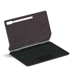 Tastiera Wireless Magnetica per <span class=keywords><strong>Tablet</strong></span> <span class=keywords><strong>Samsung</strong></span> <span class=keywords><strong>Tab</strong></span> S10 S9 <span class=keywords><strong>S8</strong></span> Ultra 14.6\" Multilingue Francese Spagnolo Coreano Tedesco - Product Image 4