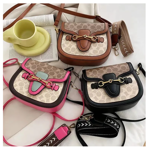 Mode Handtas Vrouwen Zadel Crossbody Messenger Zachte Kleine Leren Schoudertas Crossbody Telefoon Tassen Voor Dames - Product Image 1