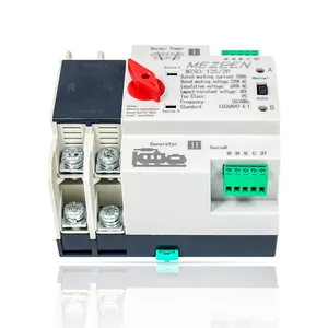 Interruptor de transferencia Manual 2P 125A, interruptor de cambio automático, batería solar, interruptor de transferencia Generac