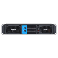 Système audio professionnel numérique portable EIF Model ET2500 2U, amplificateur de puissance numérique stéréo 4 ohms à double canal de classe D en métal pour scène et karaoké
