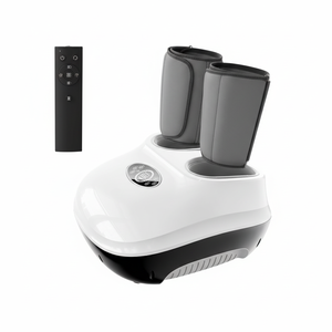 Appareil de massage par pression d'air et rouleaux chauffants pour les pieds et les jambes, personnalisable, moderne, OEM, pour la réflexologie et la neuropathie. - Product Image 1