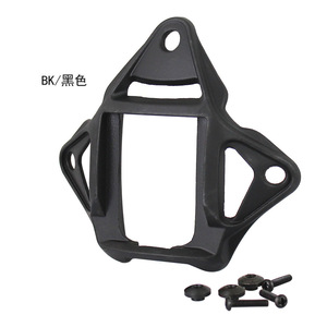 Aluminum Alloy Helmet Mount <b>Bracket</b> For Fast AF Wendy Helmet <b>Black</b> Color - Product Image 1