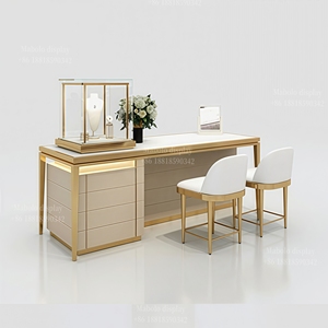 # Nuovo arrivo vetrina di <span class=keywords><strong>gioielli</strong></span> High-end combinazione Cabinet Design tavolo da banco per il negozio di vetro da banco - Product Image 3