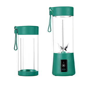 Blender portable pour la maison, le bureau et le camping, 400 ml, 6 lames, acier inoxydable 304, automatique, faible bruit, pour smoothies et jus - Product Image 6