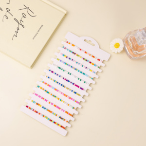 Personalizable 26 Letras Monograma <span class=keywords><strong>Palabra</strong></span> ¿Qué haría Jesús Semillas Cuentas Christian Woven Pulsera Regalo - Product Image 3