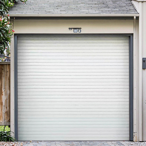 Puerta de persiana enrollable de garaje de aluminio con almacenamiento automático de almacén, precios baratos, puertas enrollables eléctricas - Product Image 1