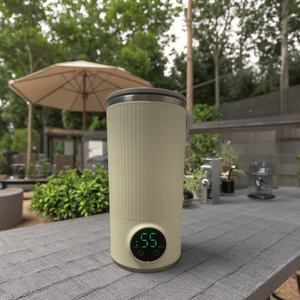 Taza de Café Eléctrica Inteligente USB con Nuevo Diseño 2025, Taza Mezcladora Multifuncional para Uso en Exteriores - Product Image 2