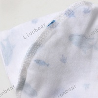 Gorro unisex para recién nacidos, gorros de algodón suave para bebés con patrón bordado, respetuoso con el medio ambiente (Niño/Niña)