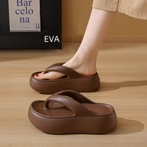 Vêtements <span class=keywords><strong>d</strong></span>'extérieur à la mode pour femmes pantoufles <span class=keywords><strong>d</strong></span>'été Cool Version coréenne étudiant Simple anti-<span class=keywords><strong>d</strong></span>érapant pincement pantoufles de <span class=keywords><strong>plage</strong></span> - Product Image 2