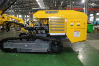 Foreuse rotative sur chenilles diesel Blurbly BL720S avec boîte de vitesses et roulement, équipement de construction mobile