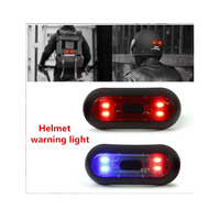 Ventes en gros de casques de moto à LED, mini casque intelligent à LED, lumière étanche pour casques de moto, bande lumineuse