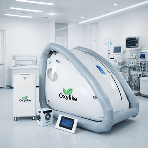 Cámara Hiperbárica de Oxígeno de Estilo Sentado con Carcasa Blanda OLS-S4 1.5ATA Top Oxylike 2027 para Uso Clínico en el Tratamiento de Enfermedades - Product Image 3