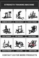 Équipement de fitness haut de gamme TOPTONS, équipement de musculation à charges, ceinture de musculation, machine à squats