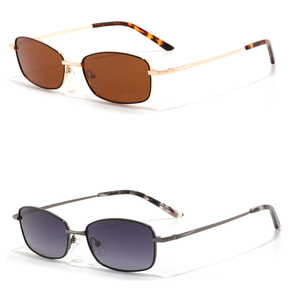 GLT8656 Nuevas <span class=keywords><strong>Gafas</strong></span> de Sol de Moda con Marco Cuadrado Pequeño y Lentes Polarizadas para Hombre y Mujer, <span class=keywords><strong>Gafas</strong></span> de Sol de Metal de Alta Gama Personalizadas - Product Image 3
