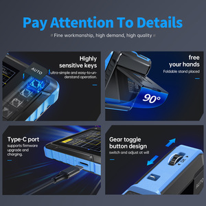 Elde Taşınabilir Yüksek Çözünürlüklü Küçük 2.5MS/s Örnekleme Hızlı 99x68.3x19.5mm Yeni Başlayanlar İçin Taşınabilir Dijital Osiloskop - Product Image 6