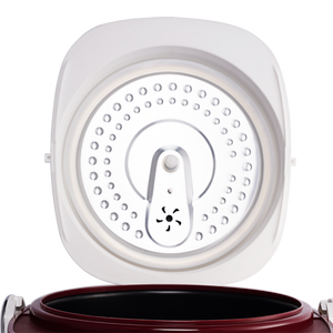 Olla <span class=keywords><strong>Arrocera</strong></span> Inteligente Portátil Multifuncional de 5L, 7 en 1, Electrodoméstico para el Hogar, 110V-220V, Taza Medidora de Plástico, Apta para Autocaravanas - Product Image 4