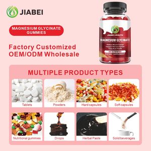 Gummies תוספת multitamin מגנזיום גומי לשפר את איכות השינה oem תוספי תזונה למבוגרים הסיטונאי - Product Image 5