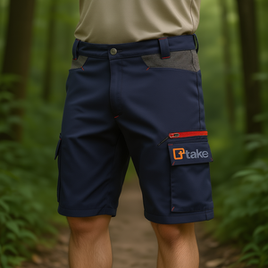 Shorts de travail style Bermuda avec poches cargo pour hommes - Product Image 3