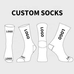 Diseñador <span class=keywords><strong>Funky</strong></span> patrón de punto calcetines personalizados mujeres hombres alta calidad novedad divertido algodón calcetines personalizados diseño - Product Image 2