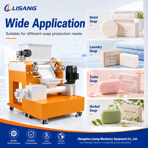 Máquina para Hacer Jabón Digital Mini Automática, Precio de Fábrica <span class=keywords><strong>LISANG</strong></span> (Modelo M08), para Línea de Producción de Jabón para Baño y Lavandería - Product Image 4