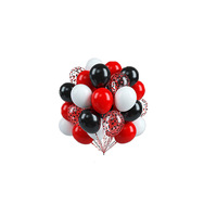 Ensemble de 60 ballons décoratifs pour fête d'anniversaire, ballons Joyeux Anniversaire, couleurs assorties, latex, décoration multi-occasions