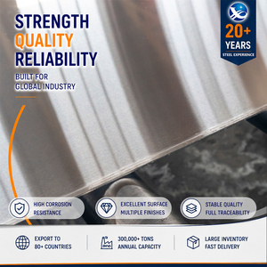 Factory Price 304 310S No.4 Finish 6.0mm x 1500mm Cold <b>Rolled</b> Stainless Steel Sheet with Perfect Flatness - Product Image 1