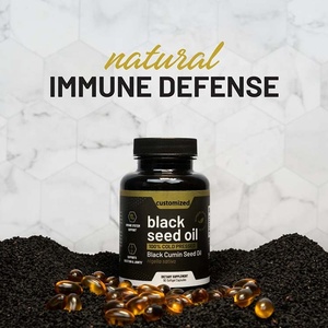 Immun unterstützung Detox Haarwuchs Schwarzkümmel öl Kapseln Natürliche Schwarzkümmel öl Kapseln