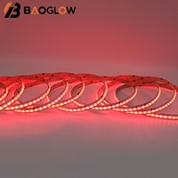 Bande LED COB personnalisable OEM ODM 432 420 LED ultra-lumineuse à CRI élevé RGB 24V pour la décoration de la maison, de l'entreprise et des salles de jeux