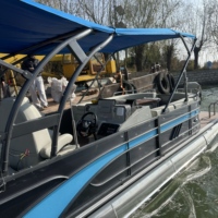 Yacht de pêche flottant électrique en aluminium de luxe Allsea China de 24 pieds