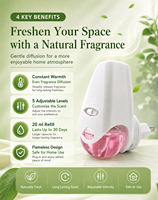 Diffuseur d'huiles essentielles électrique 20 ml pour la maison, parfum d'ambiance, personnalisable OEM, vente en gros