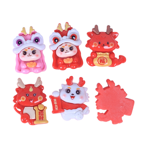 Accesorios Festivos <span class=keywords><strong>de</strong></span> Dragón <span class=keywords><strong>de</strong></span> Año Nuevo, Clips para el Cabello <span class=keywords><strong>de</strong></span> Gel DIY, Bandas para el Cabello, Fundas para Teléfono, Parches <span class=keywords><strong>de</strong></span> Resina Decorativos - Product Image 3