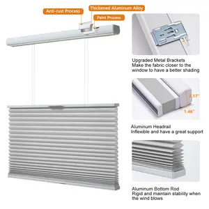 Day And Night Window Cellular Shades Honeycomb Ceiling Blinds Light Filtering Honeycomb Skylight Blinds