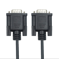Cable D-sub de 9 pines RS232 Serial DB9 Cable macho para escáner/módem/impresora/Plotter/cámara DB Cable de 9 pines
