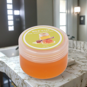 Sáp tẩy lông hương chanh dùng cho salon, tẩy lông mặt & chân với hương mật ong & chanh, 100g, dễ tự làm - Product Image 5