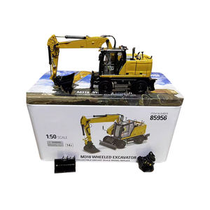 85956 Diecast Metal Collectible Multi-Functional Grab Bucket Toy Alloy 1:50 Modèle pour <span class=keywords><strong>Caterpillar</strong></span> Wheeled Excavator - Product Image 5