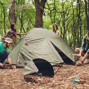 Stainless Steel Tent Pegs Outdoor <b>Camping</b> Ground Nails All Seasons Durable Metal Pegs for Tents <b>Canopy</b> Gardening Use - Product Image 2